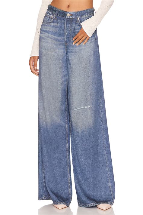 Rag & Bone Liquid Miramar Sofie Wide Leg in Taylors | REVOLVE