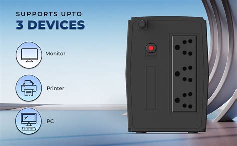 LAPCARE 600VA UPS for Desktop/PC/Computers (not for Routers) with ...