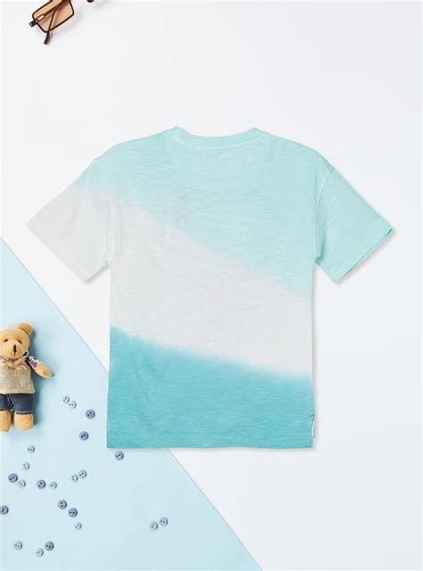 Buy Boys Stitch Print T-shirt Online at just Rs. 399.0 - 1000015197555 ...