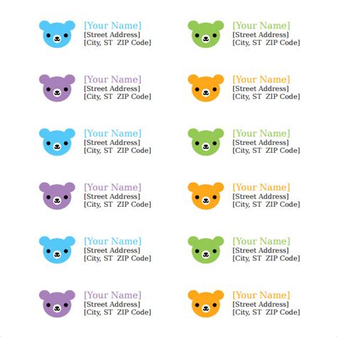 Image result for Return Address Labels Free