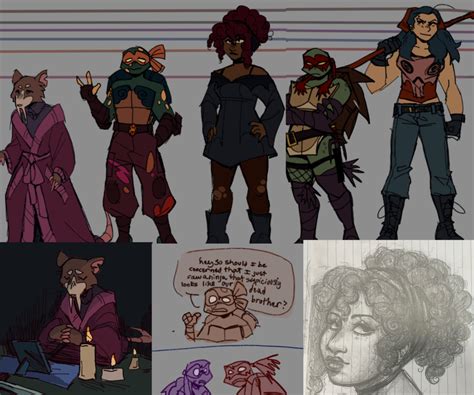 TMNT April Meets Splinter 的图像结果