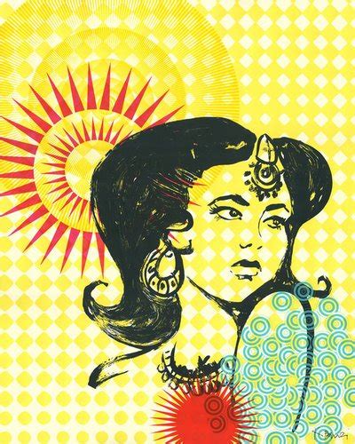 Wheatpaste Art Collective Anjuli Stretched Canvas Wall Art by Kate ...