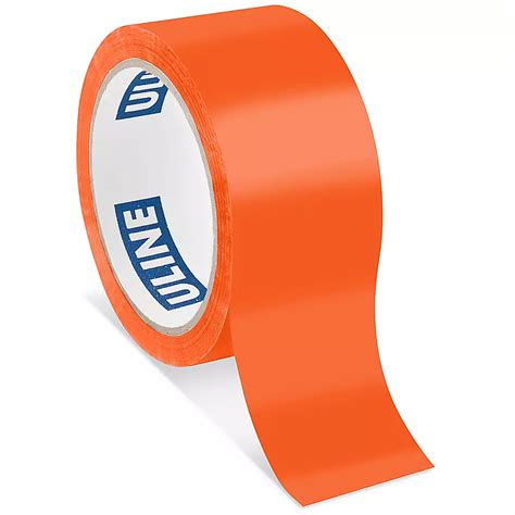 Color Coded Tape - 2" x 55 yds, Orange S-700O - ULINE