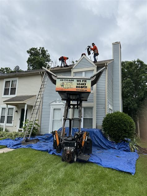 Shingle Roof Replacement Columbia, Maryland - A1 Roofing's Kanga Roof ...