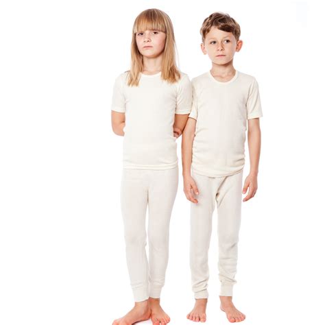 Kids's Long Johns | Wool (Organic) | Natural | LIVING CRAFTS