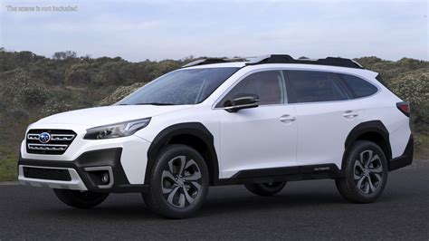 Simple Interior SUBARU Outback 2021 3D Model $69 - .max .gltf .obj .ma .upk .unitypackage .c4d ...