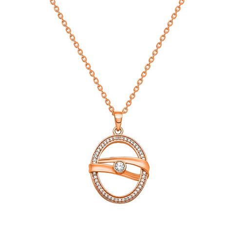 Buy 18k Rose Gold plated Silver Jewellery Online - Silberry