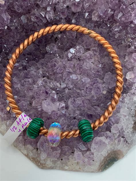 1/2 Atlantean Cubit Copper Tensor Ring Bangle Bracelet With - Etsy