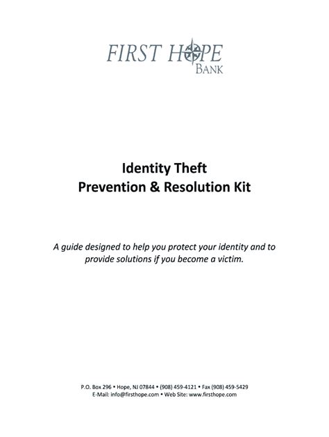 Image result for Identity Theft Resolution