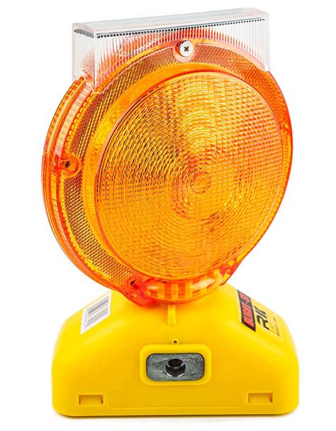 Troy Safety BLIGHT-ST Solar Rechargeable Barricade Amber LED Warning ...
