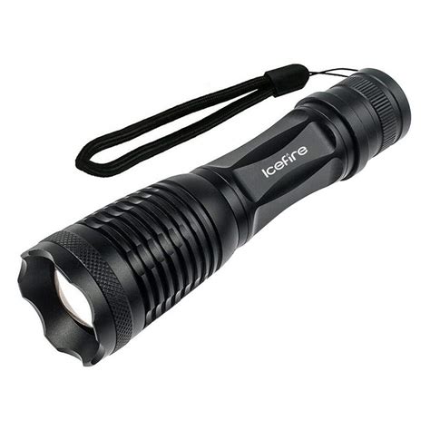 IceFire Ultra-Bright LED Flashlight, CREE XML-T6 LED Flashlight ...