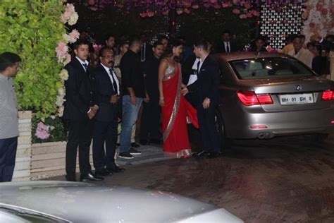Priyanka Chopra arrives with Nick Jonas at Akash Ambani's engagement ...