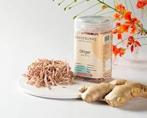 Goosebumps Chatpata Ginger Crisps Mukhwas | Dried Grated Ginger | Sun ...