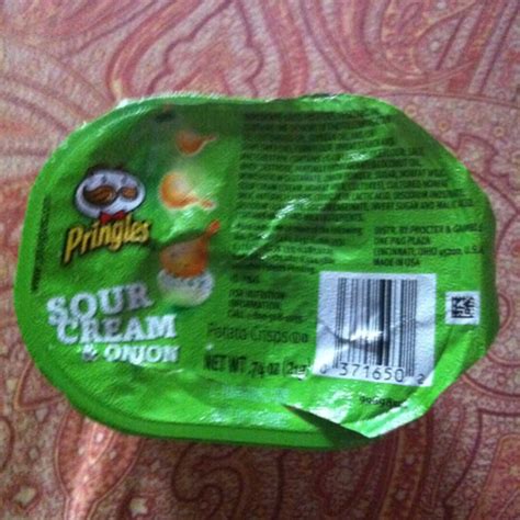 Sour Cream And Onion Pringles Nutrition Facts