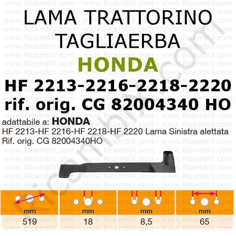 Honda: Lama trattorino tagliaerba   rasaerba   tosaerba  