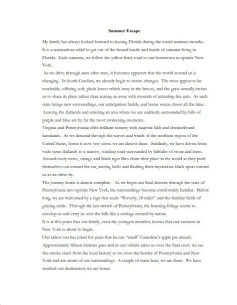 Good Descriptive Essay Examples 的图像结果