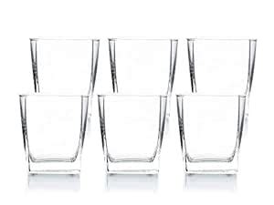 Kaiserhoff Neo Whisky Glass Set, 320 ml, Set of 6, Transparent : Amazon ...