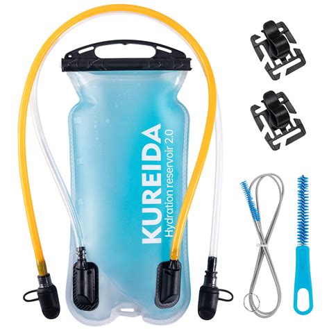 KUREIDA 2L Dual Hydration Bladder: Leak Proof Water Reservoir for ...