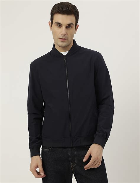 Buy Plain Band Collar Jacket at Marks & Spencer