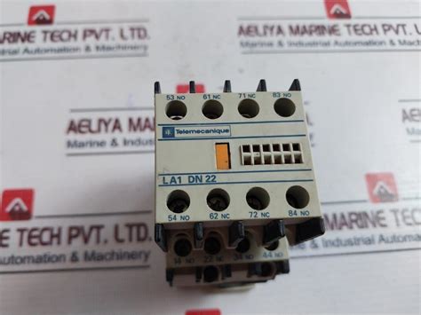 Telemecanique Lc1 D/Lp1 D Contactor With La1 Dn22 M Contact Block 10A ...