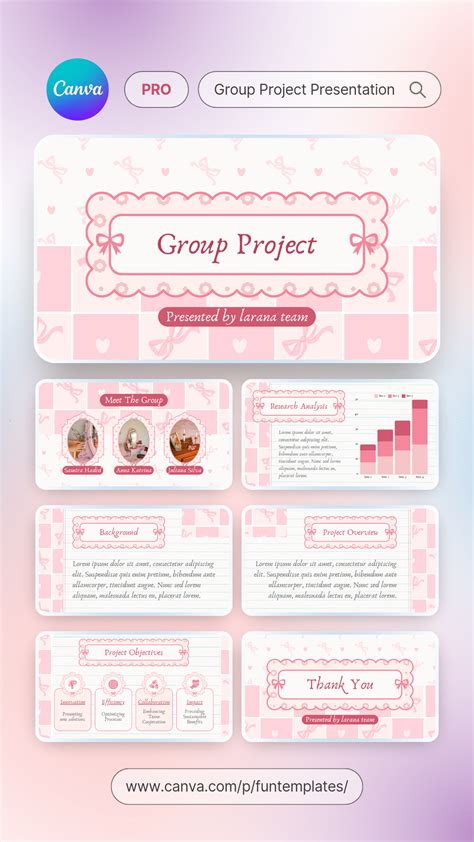 Pink Pastel and Maroon Cute Simple Playful Group Project Presentation ...