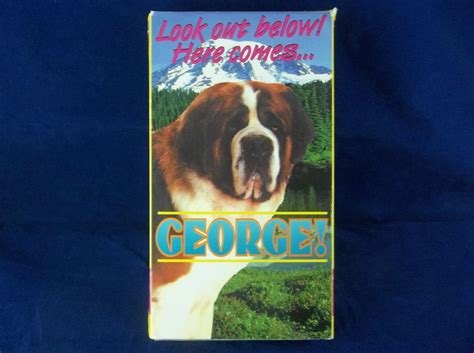 George! 1994 Saint Bernard Family VHS Movie 082554556530 on eBid United ...