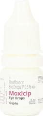 Moxicip 0.5 %W/V Eye Drop (5): Uses, Side Effects, Price & Dosage ...