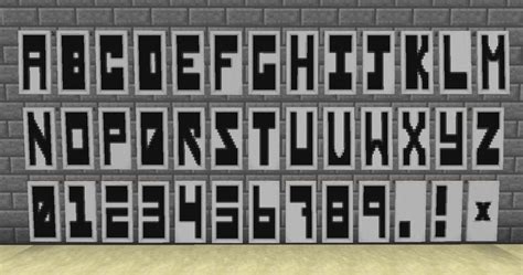 T Letter Banner Recipes Minecraft