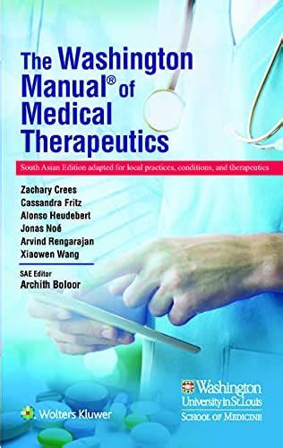 The Washington Manual of Medical Therapeutics, South Asian ed eBook ...