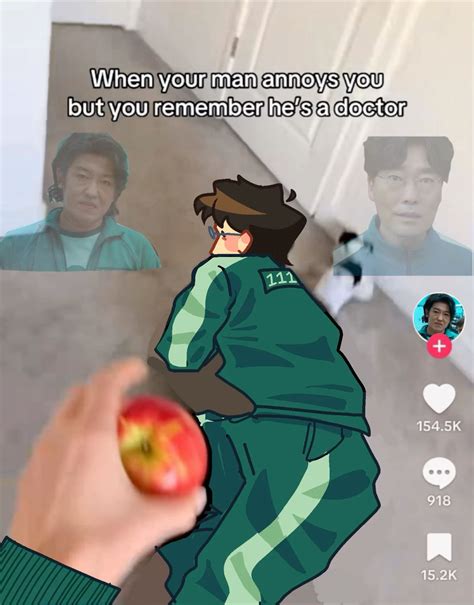 deok-su (101) and byeong-gi (111) | Squid games, Squid, Gaming memes