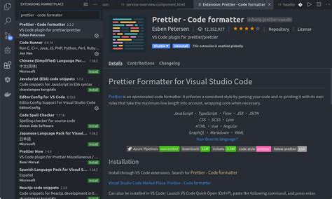 Image result for Prettier Code Formatter Vscode