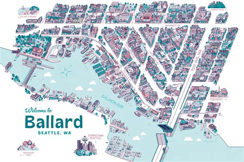 Ballard Map on Behance