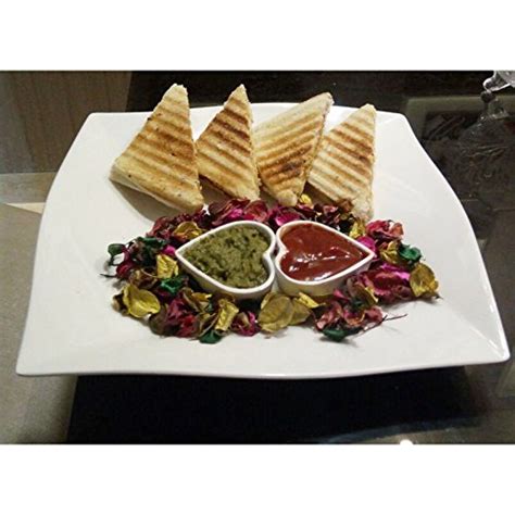 Buy DECORNT Large Serving Platter; Made of Melamine Material; Square ...