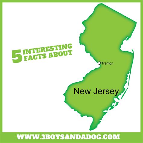 Interesting Facts about New Jersey for Kids Story - 3 Boys and a Dog