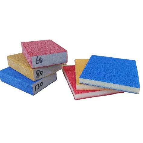 High Density Aluminium Oxide Abrasives Sanding Sponge Foam Drywall ...