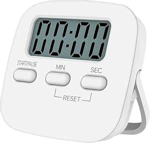 HR INTERNATIONAL Digital Kitchen Timer & Stopwatch, Countdown Large ...