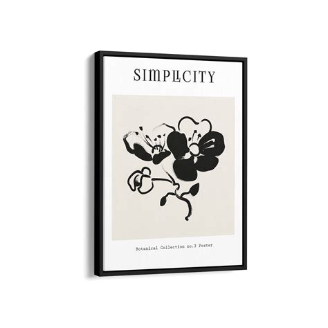 Simplicity Wildflower Waltz Boho Modern Wall Art – The Mortal Soul