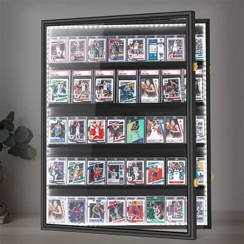 Amazon.com: Kacorn Baseball Graded Sport Card Display Case with LED ...