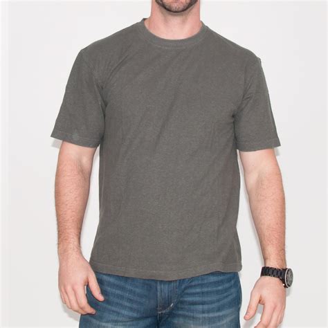 Alpine Green Hemp and Organic Cotton T-Shirt – Hemp Clothing Made in ...