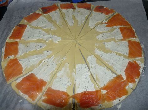 mini croissant saumon boursin