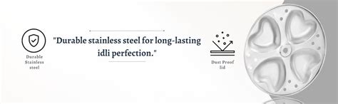 RAJALI Idli Plate | Stainless Steel | Durable and Long-Lasting ...