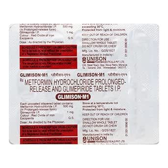 GLIMISON M1 - Strip of 15 Tablets : Amazon.in: Health & Personal Care