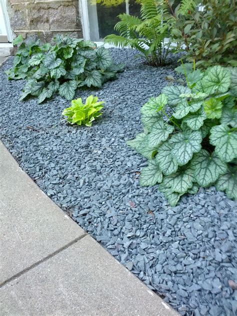 What Color Landscape Rock With Blue House at Kelly Leaks blog