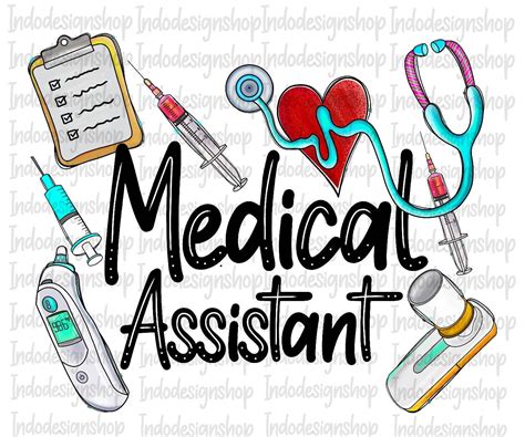 Medical Assistant Png Sublimation Design, Medical Assistant Png Sublimation File, Medical ...