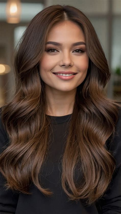 15 Delicious Dark Chocolate Brown Hair Ideas to Satisfy Your Style ...