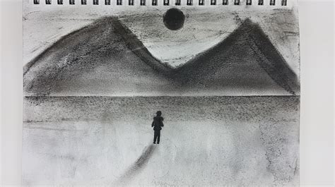 Easy Charcoal Drawing Ideas