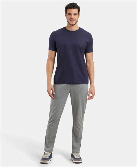 Buy Super Combed Cotton Rich Regular Fit Trackpant with Side Pockets ...