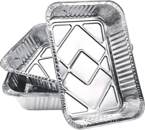 XpressPak Large Aluminium Foil Trays - 32 X 26 cm - (10 X 12 inches ...