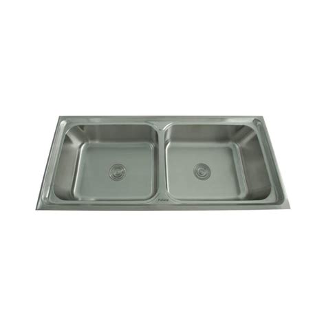 Futura Stainless Steel Sink Dura Series DURA DOUBLE BOWL 45 X 20 ( 45 x ...