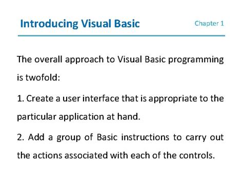 Visual Basic Tutorial 1 的图像结果